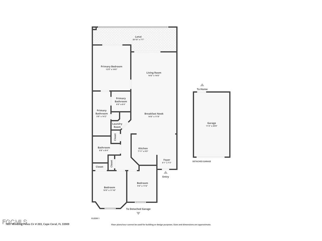 1051 Winding Pines Circle #203 Cape Coral FL 33909 2025015249 image43