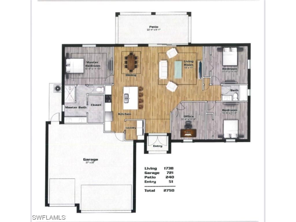 1119 SW 42nd Terrace Cape Coral FL 33914 223062032 image1