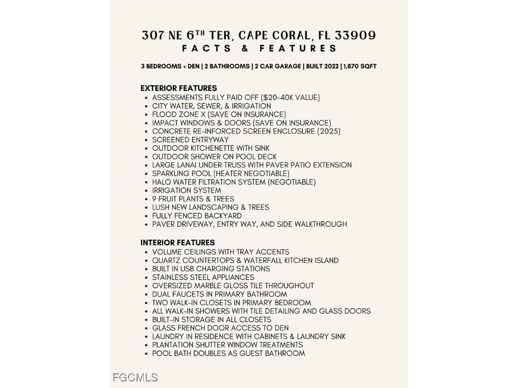 307 NE 6th Terrace Cape Coral FL 33909 2025010922 image4