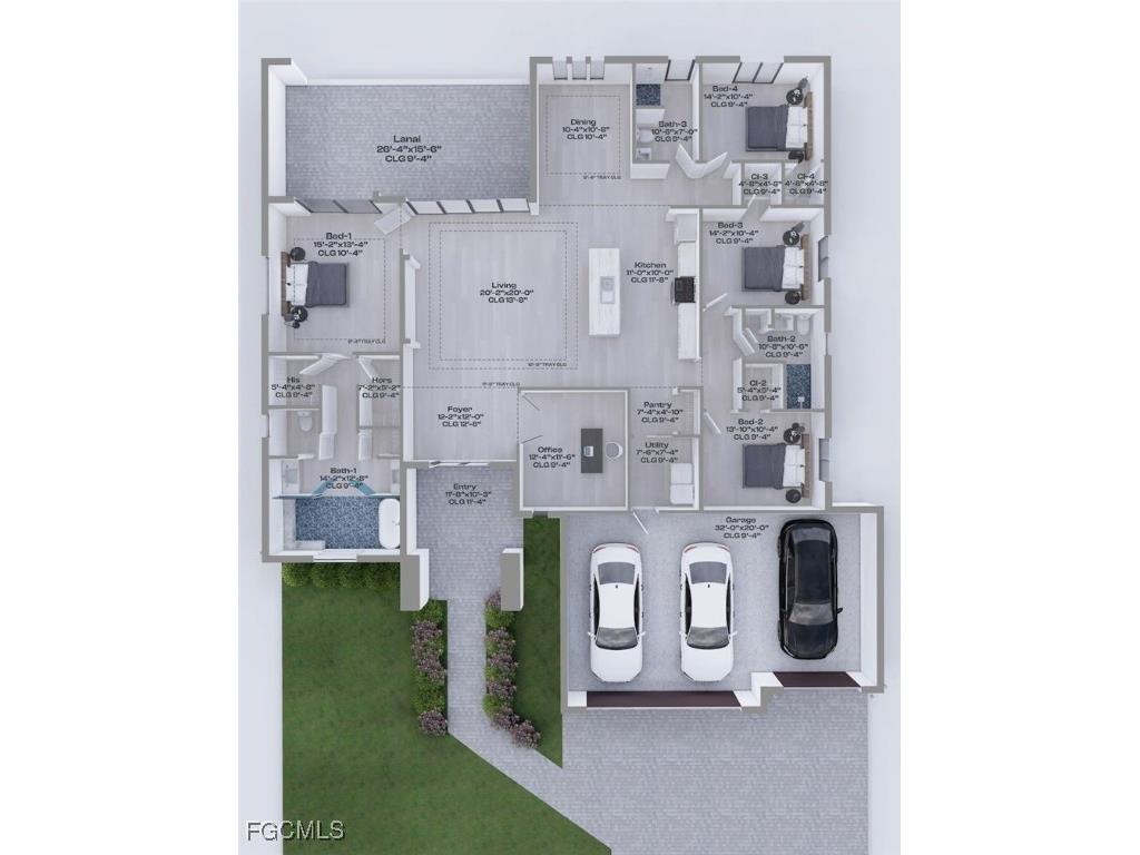 3821 NW 22nd Terrace Cape Coral FL 33993 2025009578 image6