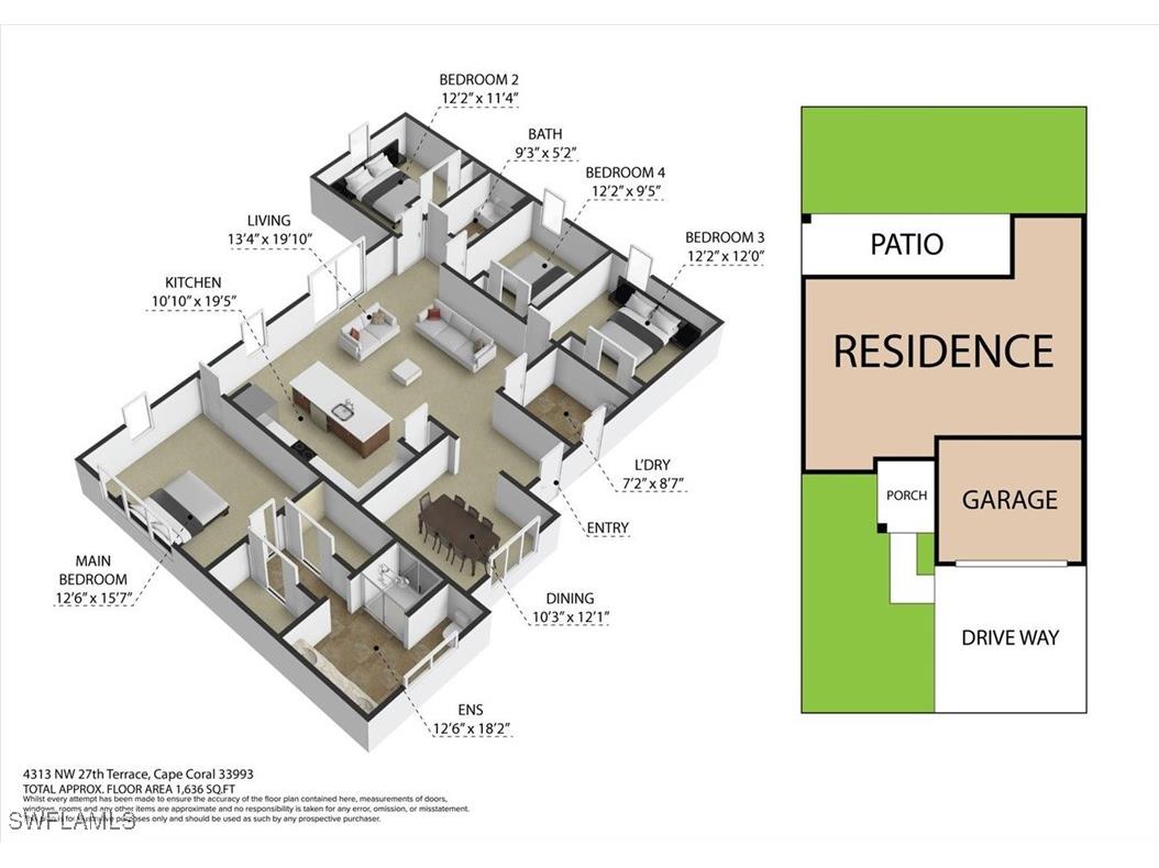 4313 NW 27th Terrace Cape Coral FL 33993 225021113 image40