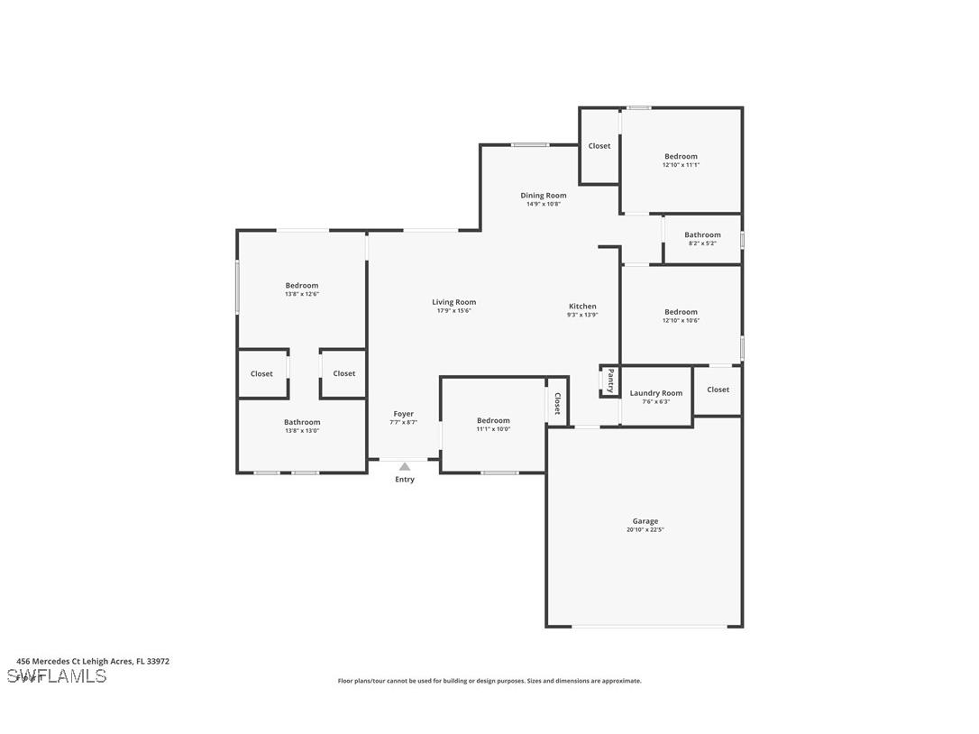 456 Mercedes Court Lehigh Acres FL 33972 225003056 image49