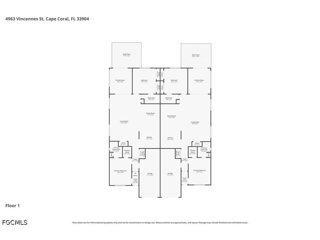 4963 Vincennes Street #1-2 Cape Coral FL 33904 2026018239 image6