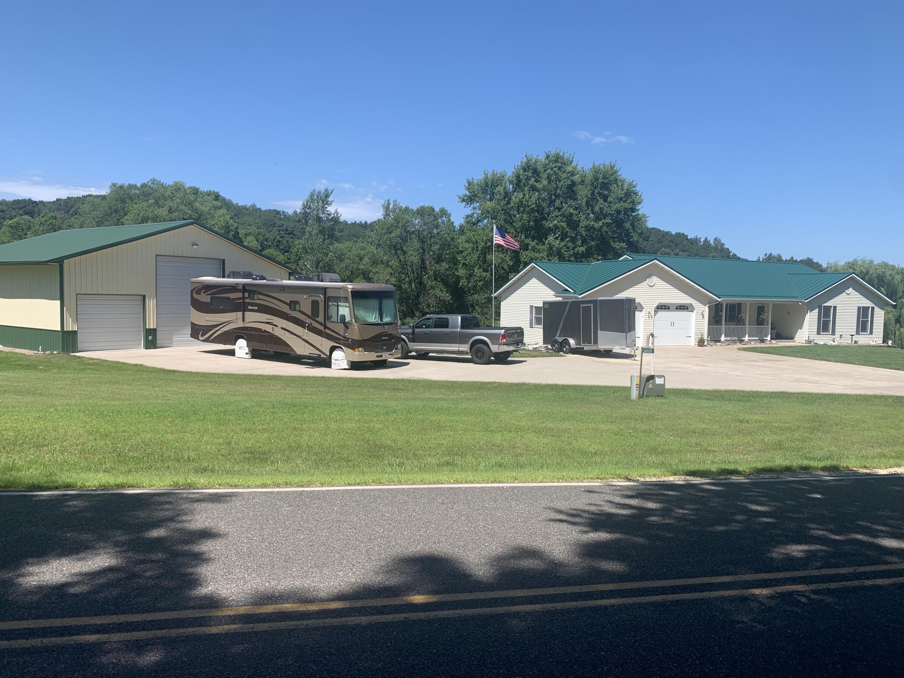 N9105 County Road V, Farmington, WI 54636 MLS 1830483 Edina Realty