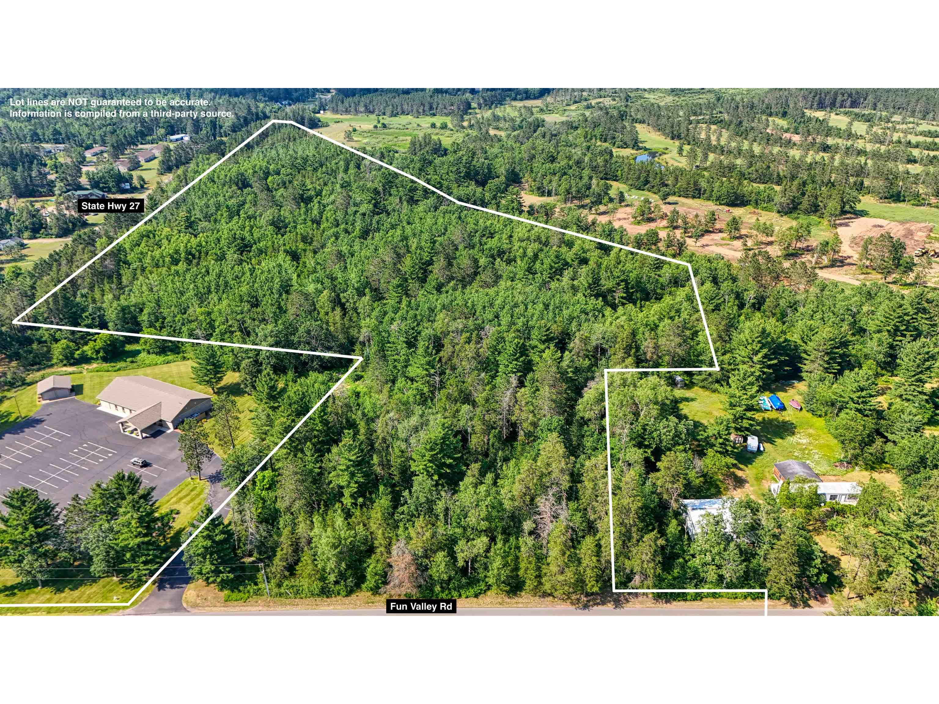 18.8 acres on State Hwy 27 Hayward WI 54843 - Spring 6121522 image1