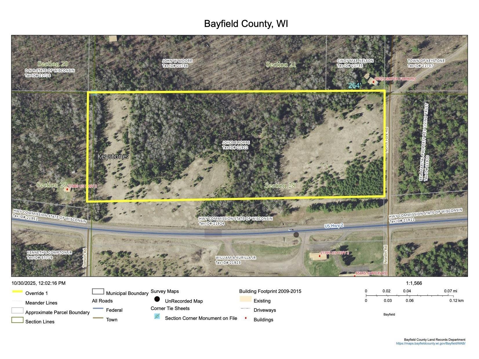 20xxx US Highway 2 Keystone WI 54806 6122740 image1