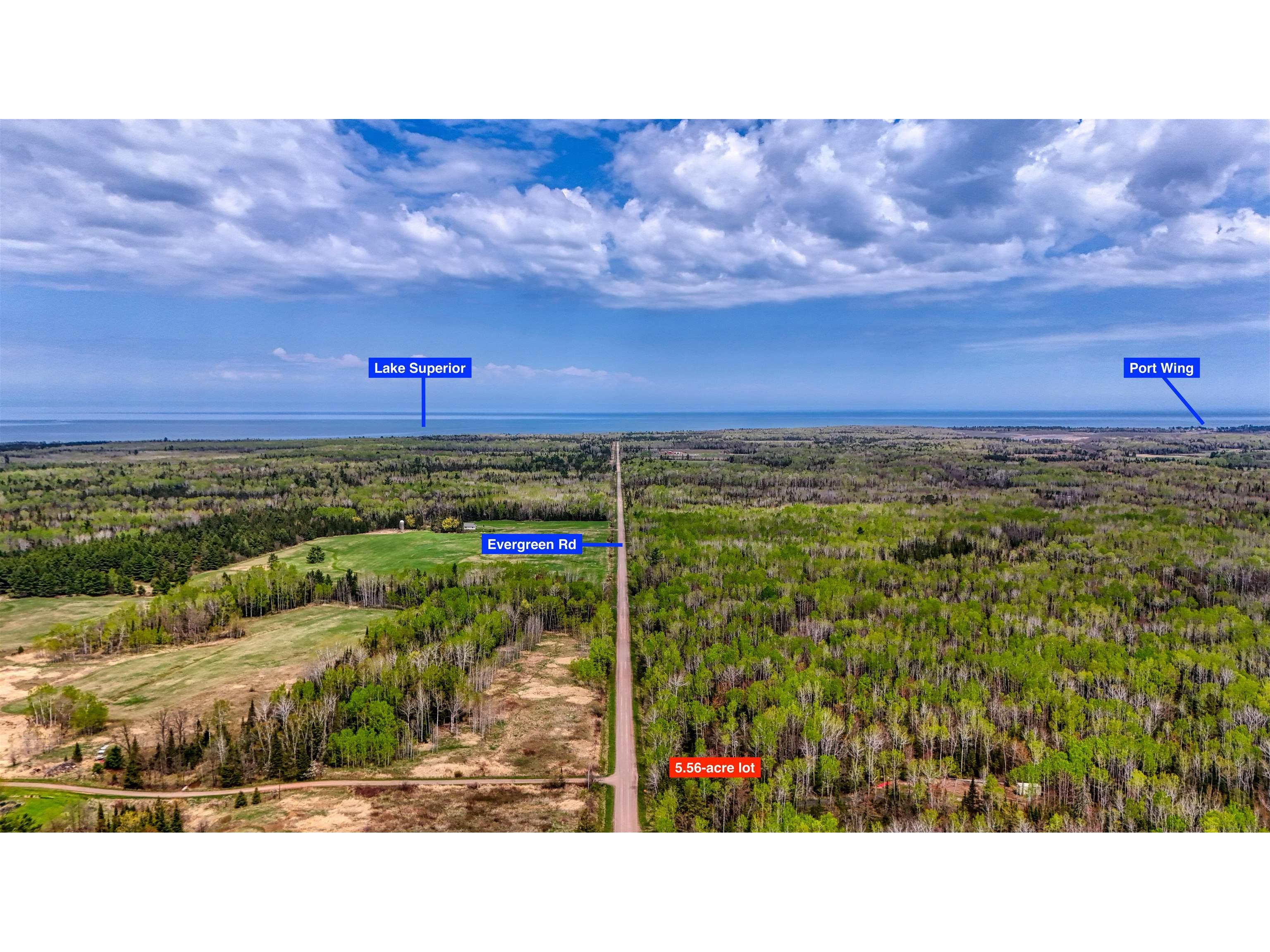 5.56 acres on Evergreen Rd Port Wing WI 54865 6117733 image1