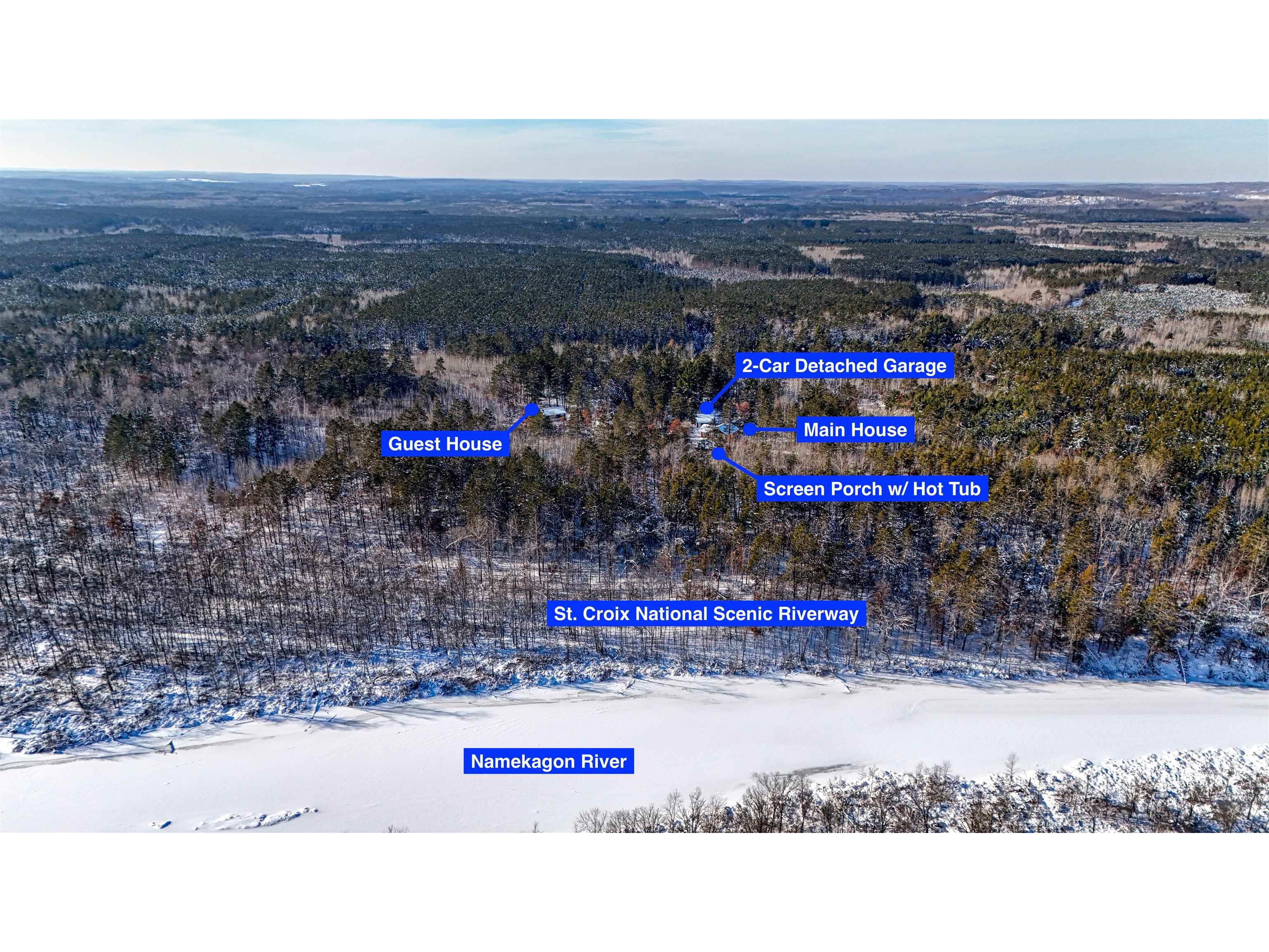 8056 N North Rd Springbrook WI 51875 - Namekagon 6123179 image10