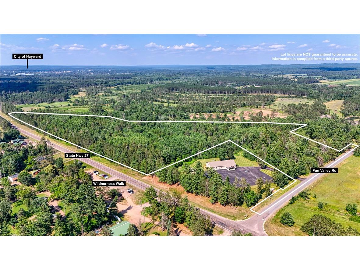 18.8 acres on State Highway 27 Hayward WI 54843 - Spring 1593405 image1