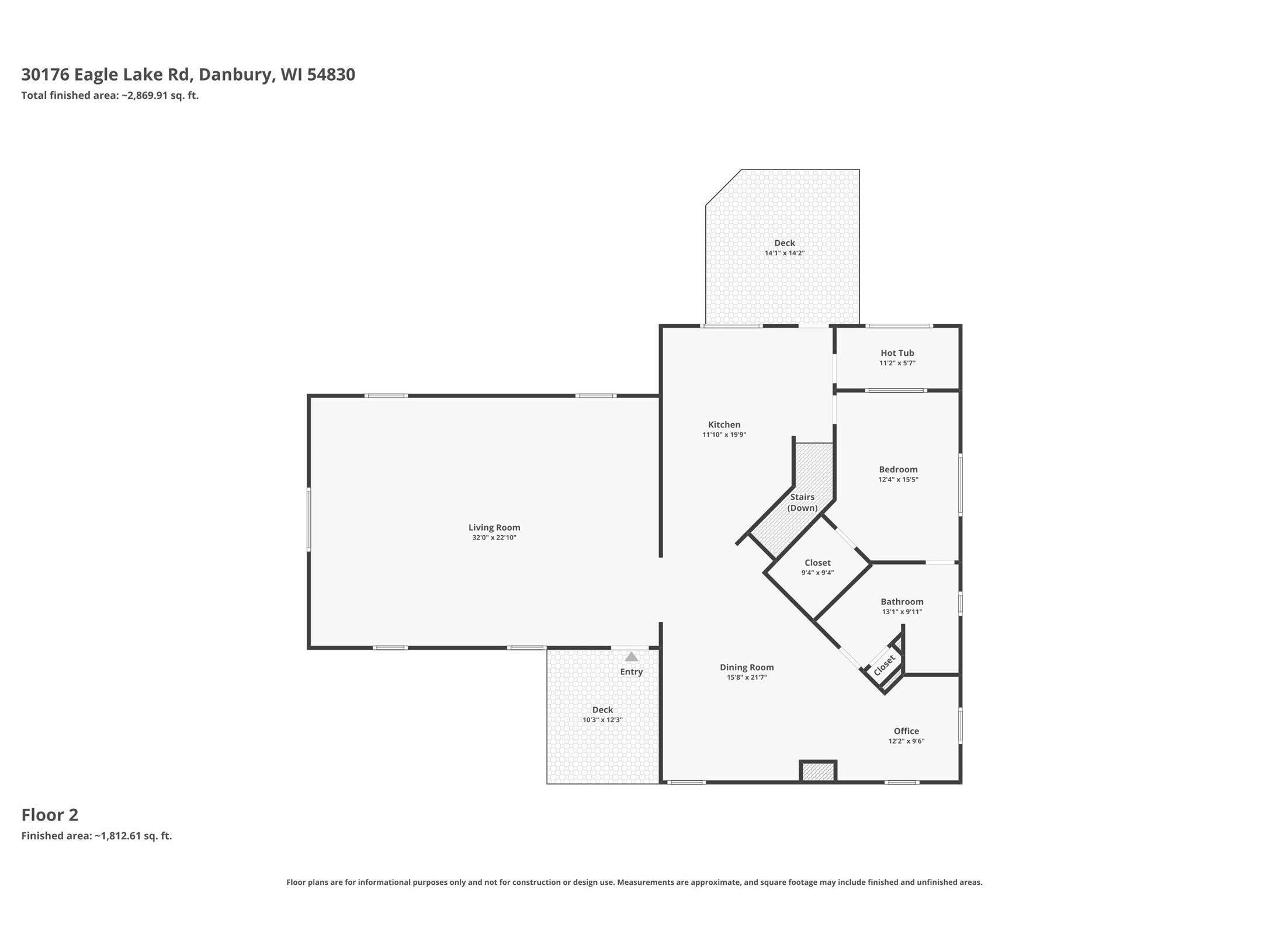 30176 Eagle Lake Road Danbury WI 54830 - Twenty Six Lake 1601206 image48