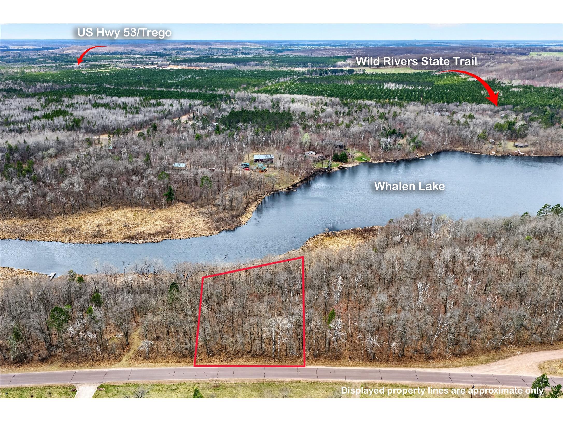 Lot 3 Lakeside Road Trego WI 54888 - Whalen 1600509 image1
