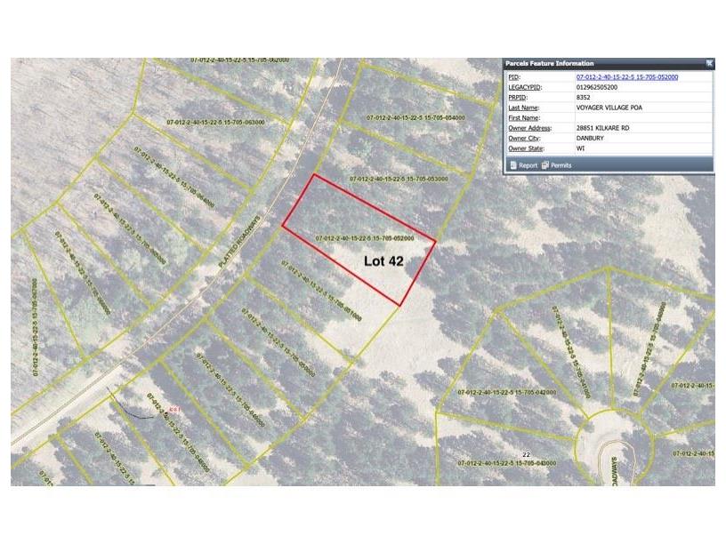 Lot 42 Skylight Terrace Danbury WI 54830 1565967 image1