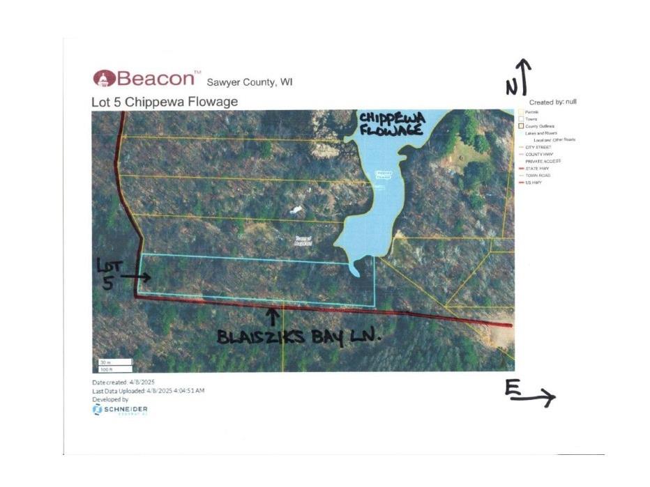 Lot 5 XXX Blaiszik's Bay Lane Hayward WI 54843 - Lake Chippewa 1590469 image12