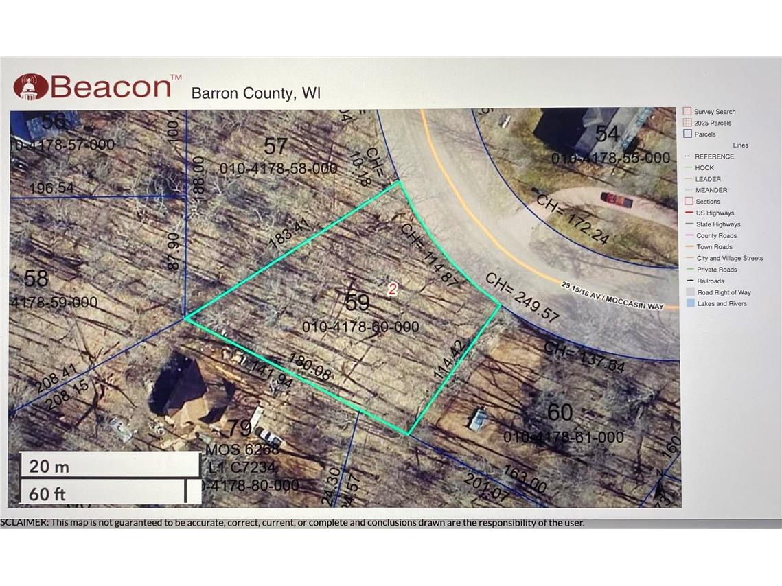 Lot 57 29 15/16 Avenue Moccasin Way Birchwood WI 54817 - Red Cedar 1592021 image5