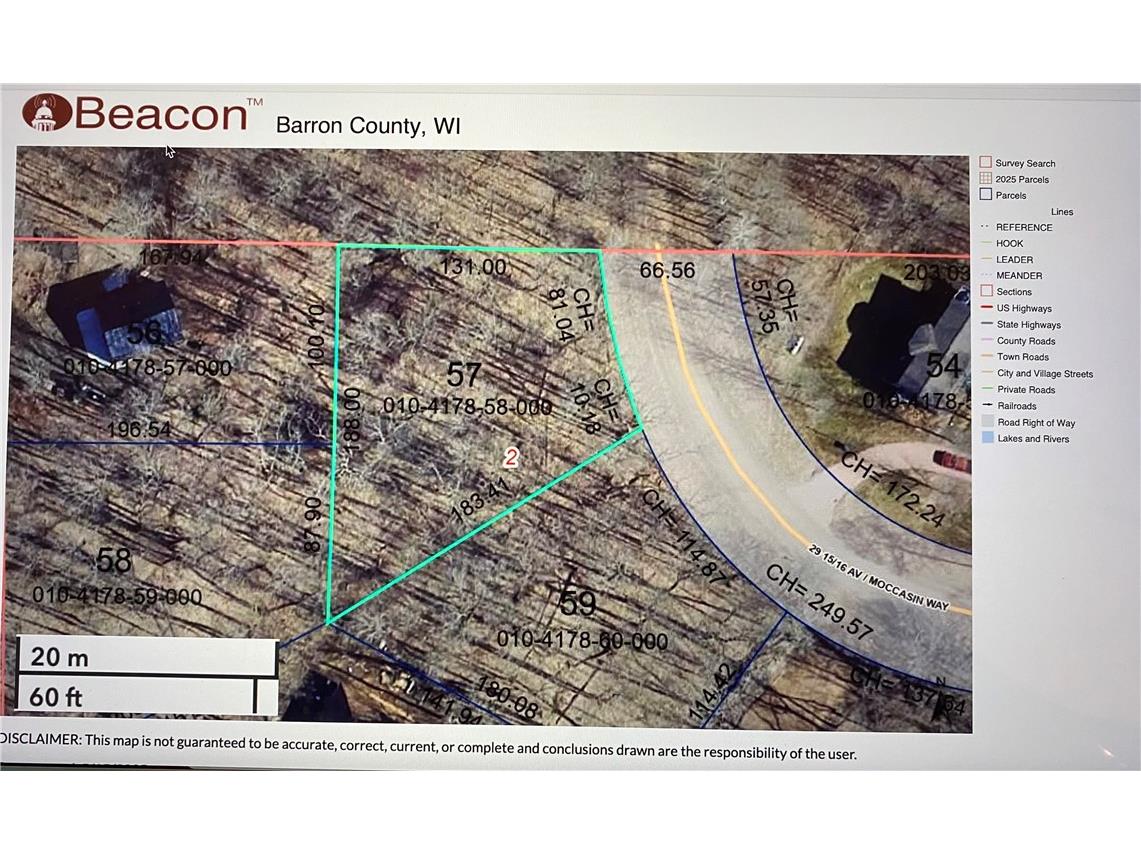 Lot 57 29 15/16 Avenue Moccasin Way Birchwood WI 54817 - Red Cedar 1592021 image6