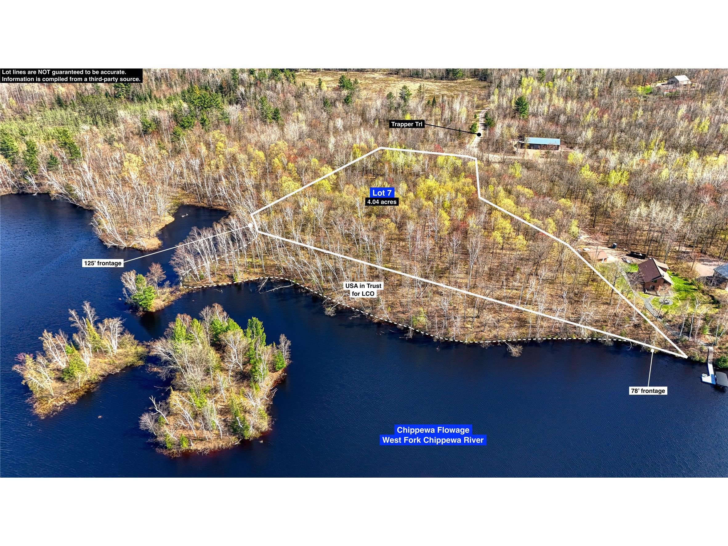 Lot 7 Trapper Trail Hayward WI 54843 - Chippewa 1601111 image2