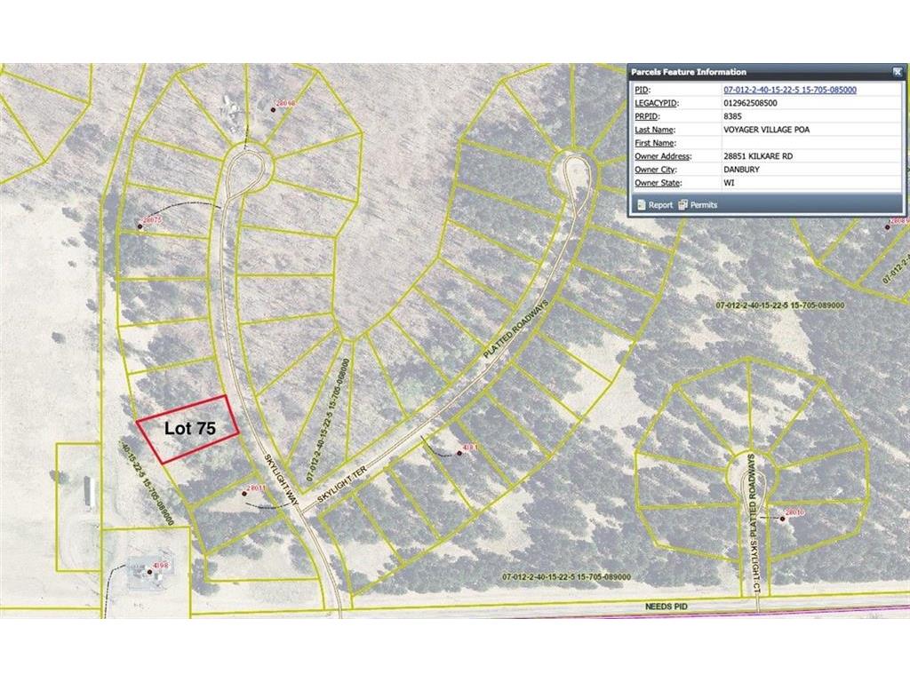 Lot 75 Skylight Way, Danbury, WI 54830 MLS 1566153 Edina Realty
