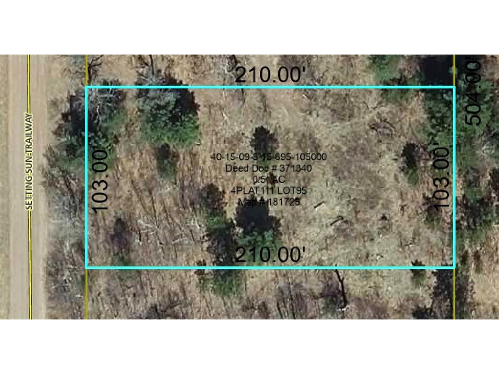 Lot 95 Setting Sun Trail Way Danbury WI 54830 1582998 image1