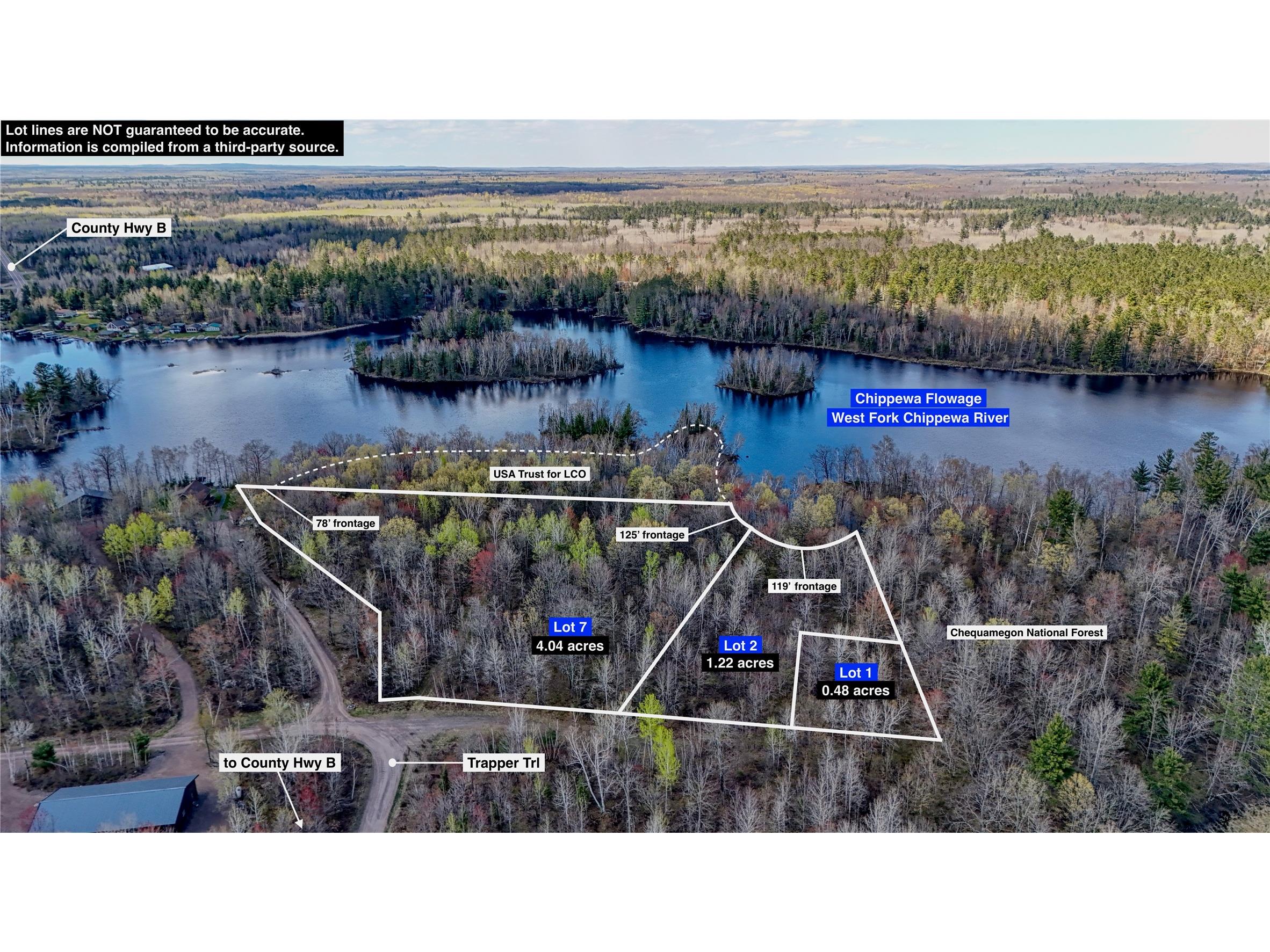 Lots 1-2 Trapper Trail Hayward WI 54843 - Chippewa 1601110 image9