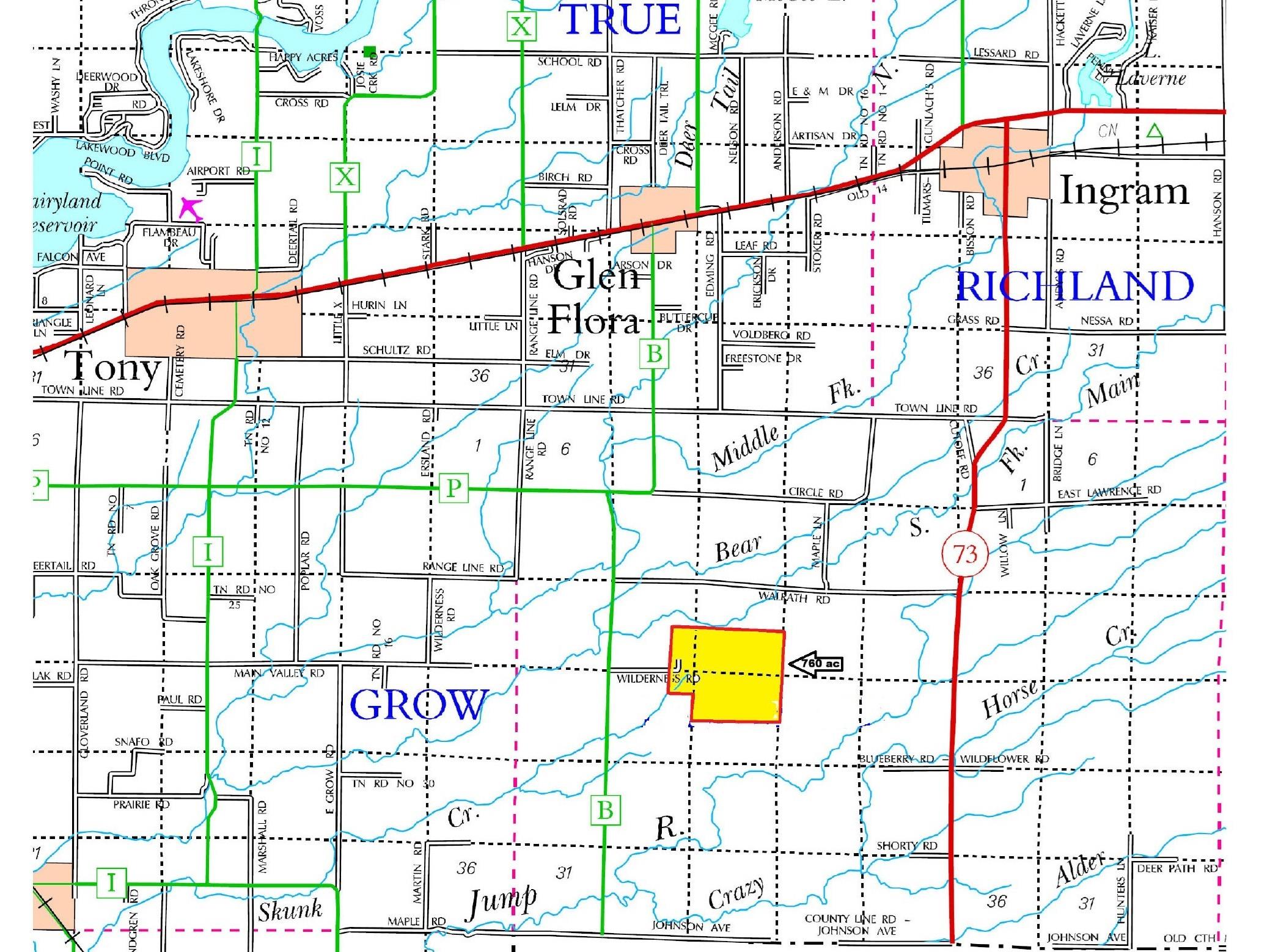 N4180 Wilderness Road Glen Flora WI 54526 - Ponds 1602463 image28