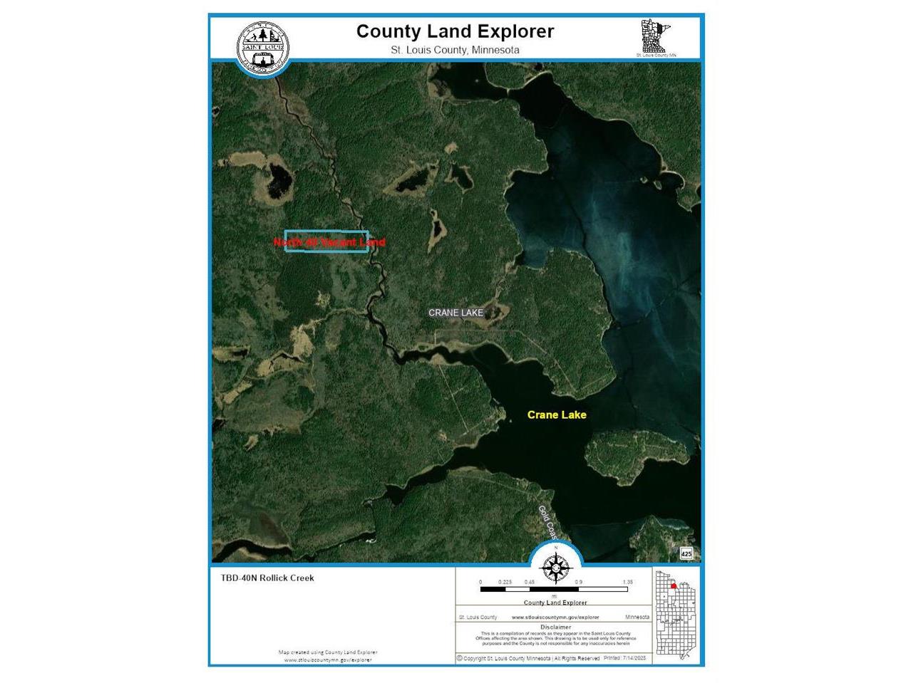 TBD 40 N Rollick Creek Crane Lake MN 55725 - Crane 148715 image8