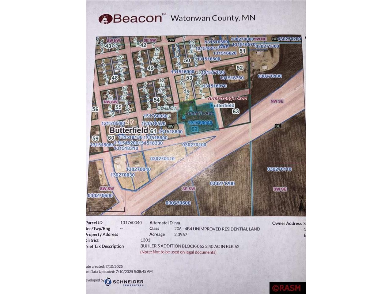 TBD S Third Street Butterfield MN 56120 7038052 image9