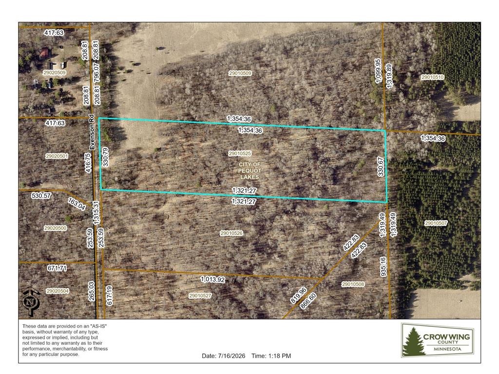 10 Acres Evenson Road Pequot Lakes MN 56472 7111014 image4