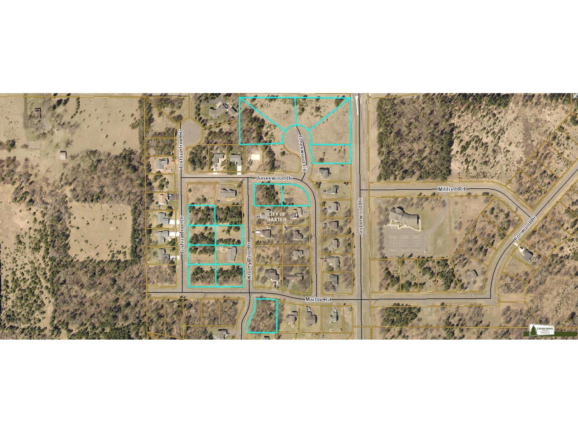 14 lots in Plat of Mississippi Meadows, Baxter, MN, 56425 MLS