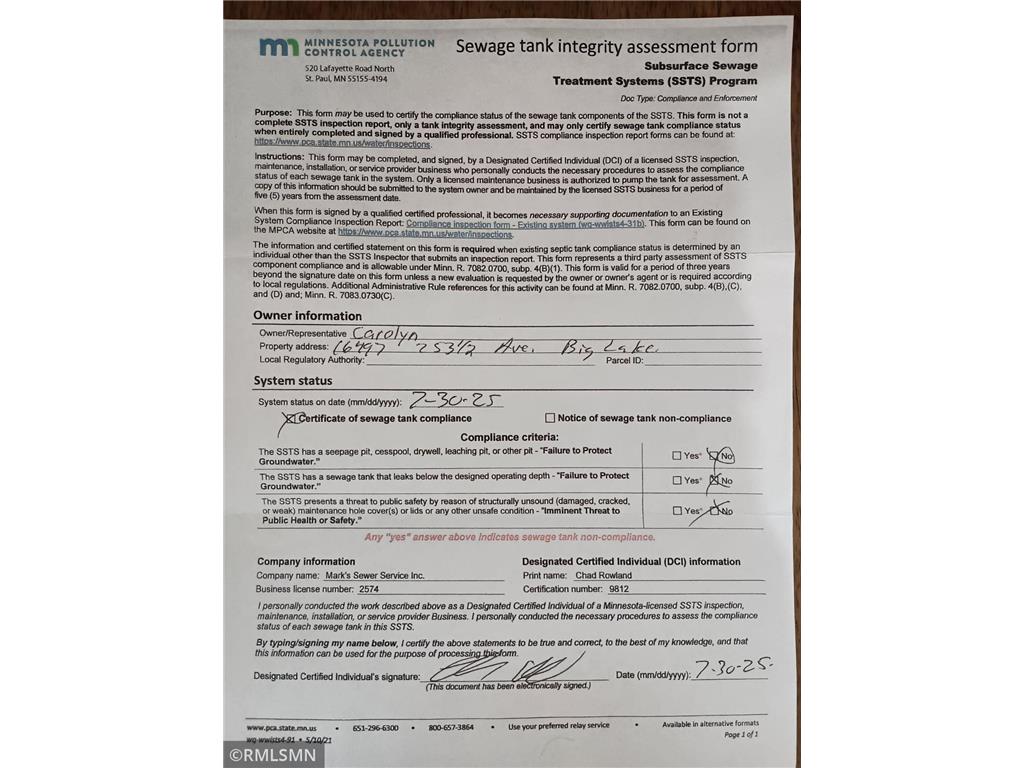 16497 253 1/2 Avenue NW Big Lake MN 55309 - Ann 6787284 image42