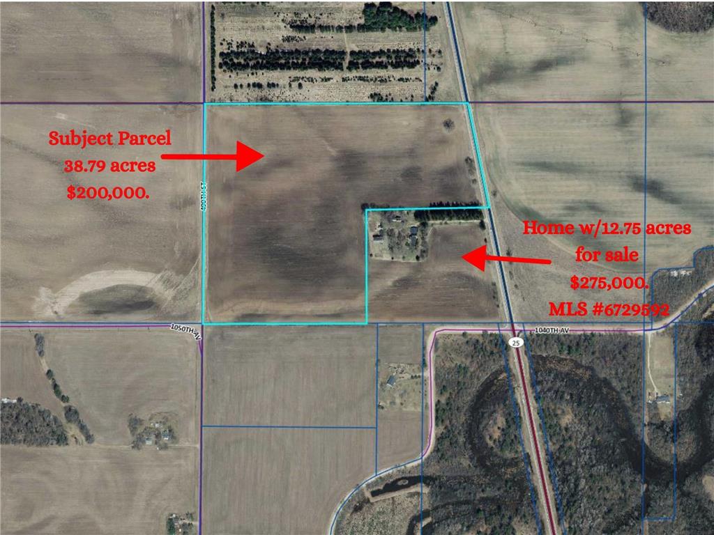 38.79 acres State Road 25 Hay River Twp WI 54772 6729574 image1