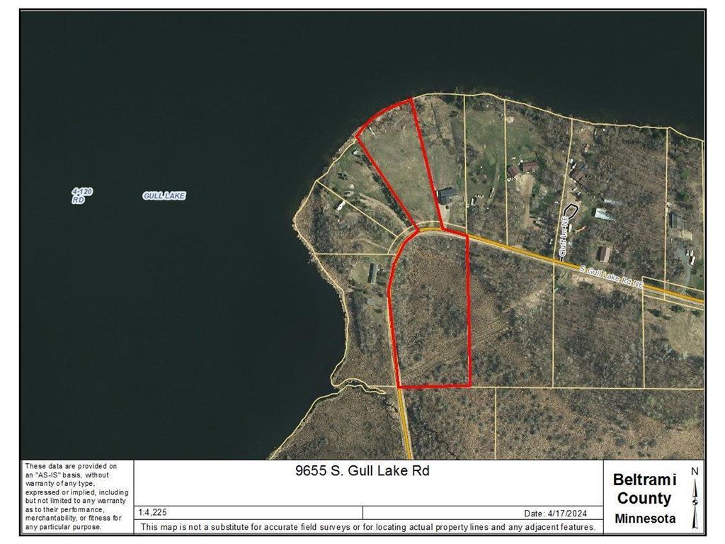 9655 S Gull Lake Road NE, Tenstrike, MN, 56683 MLS 6523242 Edina