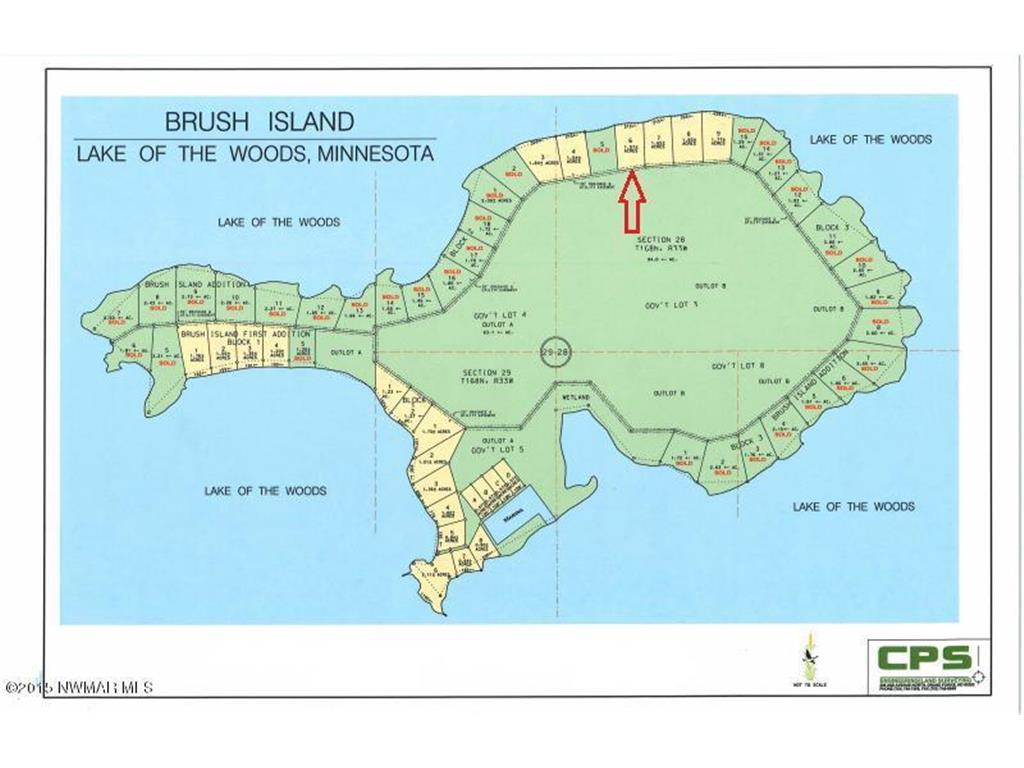 Block 2 Tract 6 Brush Island Angle Inlet MN 56711 - Lake of The Woods 6561305 image1