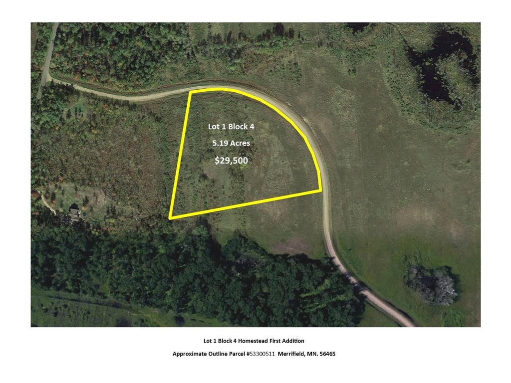 L1B4 Settler Trail, Merrifield, MN, 56465 MLS 5505928 Edina Realty