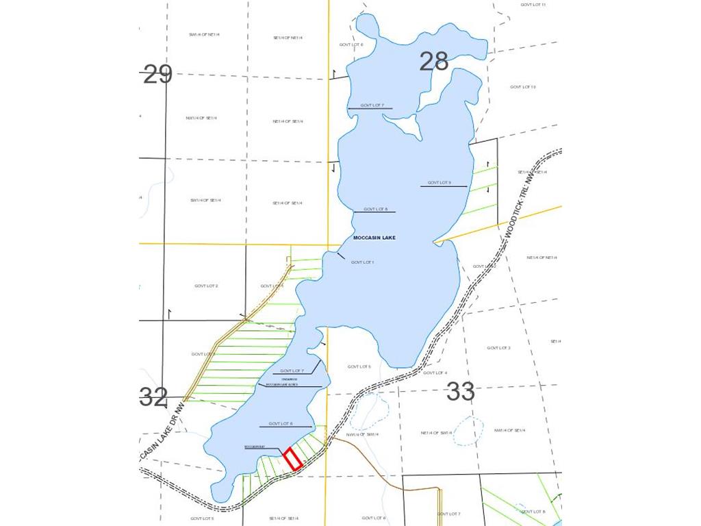 LOT 4 Woodtick Trail NW Hackensack MN 56452 - Moccasin 6505828 image1