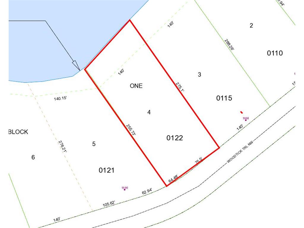 LOT 4 Woodtick Trail NW Hackensack MN 56452 - Moccasin 6505828 image2