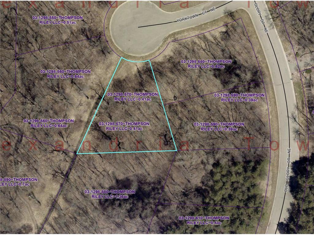 Lot 12 Block 2 Yorktown Court, Alexandria, MN, 56308 MLS 6389124