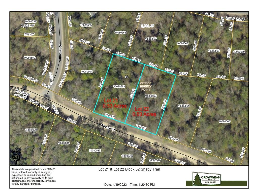 Lot 21 Blk 32 Shady Trail Breezy Point MN 56472 6357580 image1