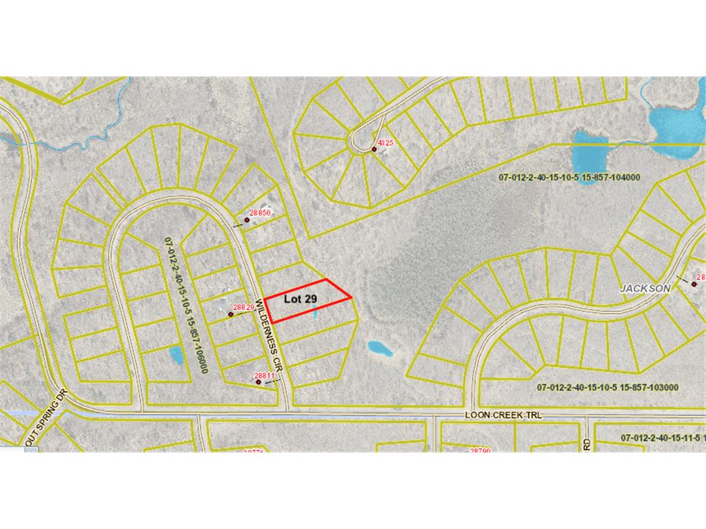 Lot 29 Wilderness Circle Jackson Twp WI 54830 6358776 image1