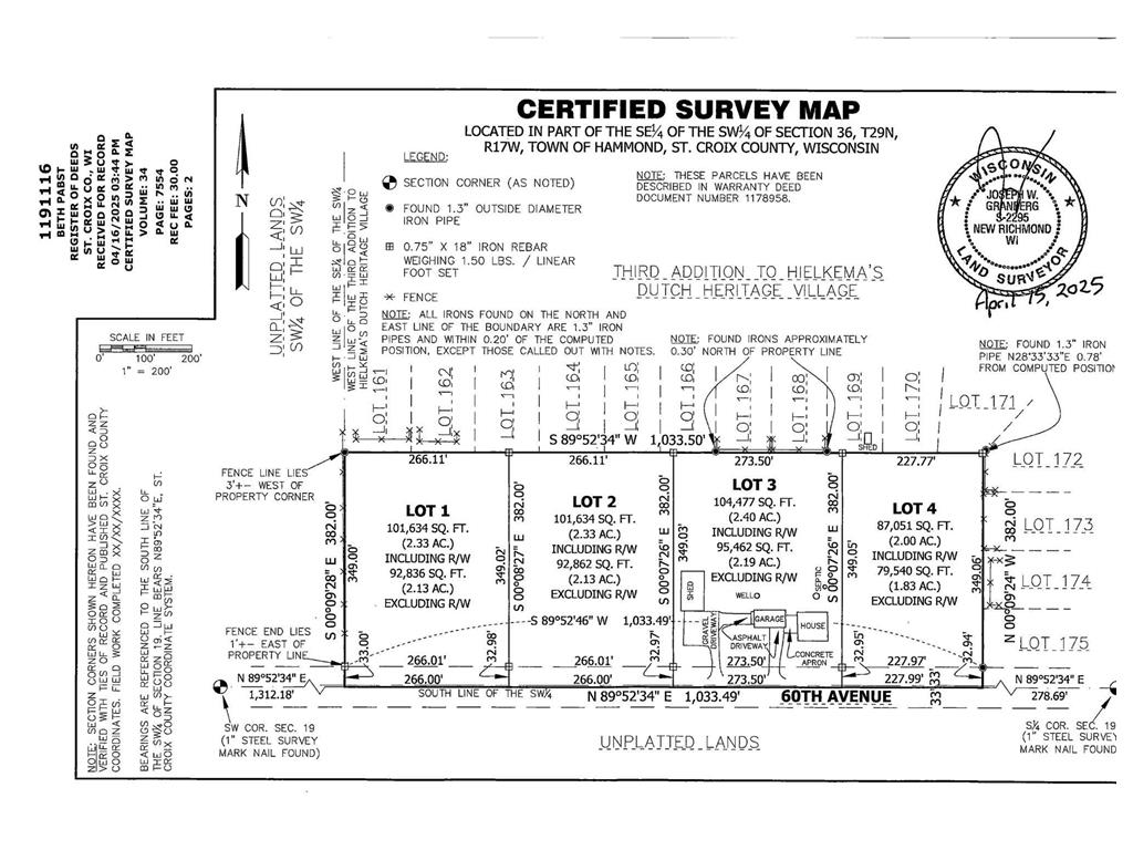Lot 3 60th Avenue Hammond Twp WI 54002 6671116 image1