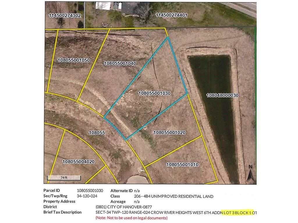 Lot 3 Block 1 Jasmine Avenue NE Hanover MN 55341 6346685 image1