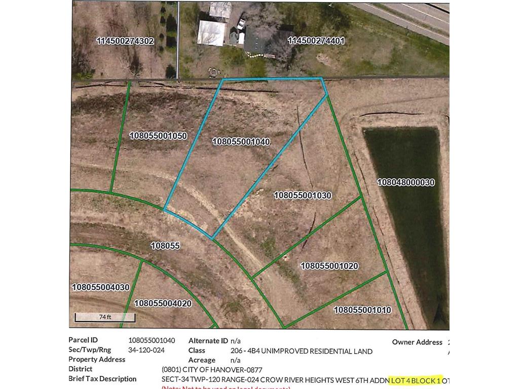 Lot 4 Block 1 Jasmine Avenue NE Hanover MN 55341 6346718 image1