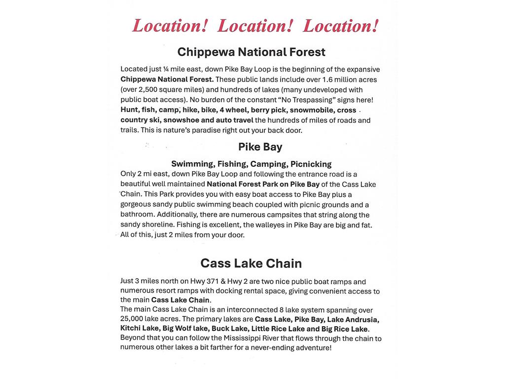 Lot 6 Pike Bay Loop NW Cass Lake MN 56633 7078376 image11
