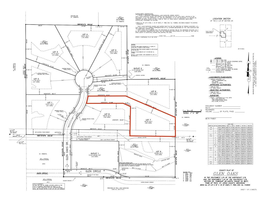 Lot 7 Glen Oaks Drive Troy Twp WI 54022 7025353 image2