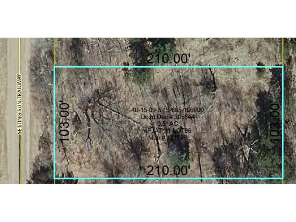 Lot 96 Setting Sun Trail Way Danbury WI 54830 6553433 image1