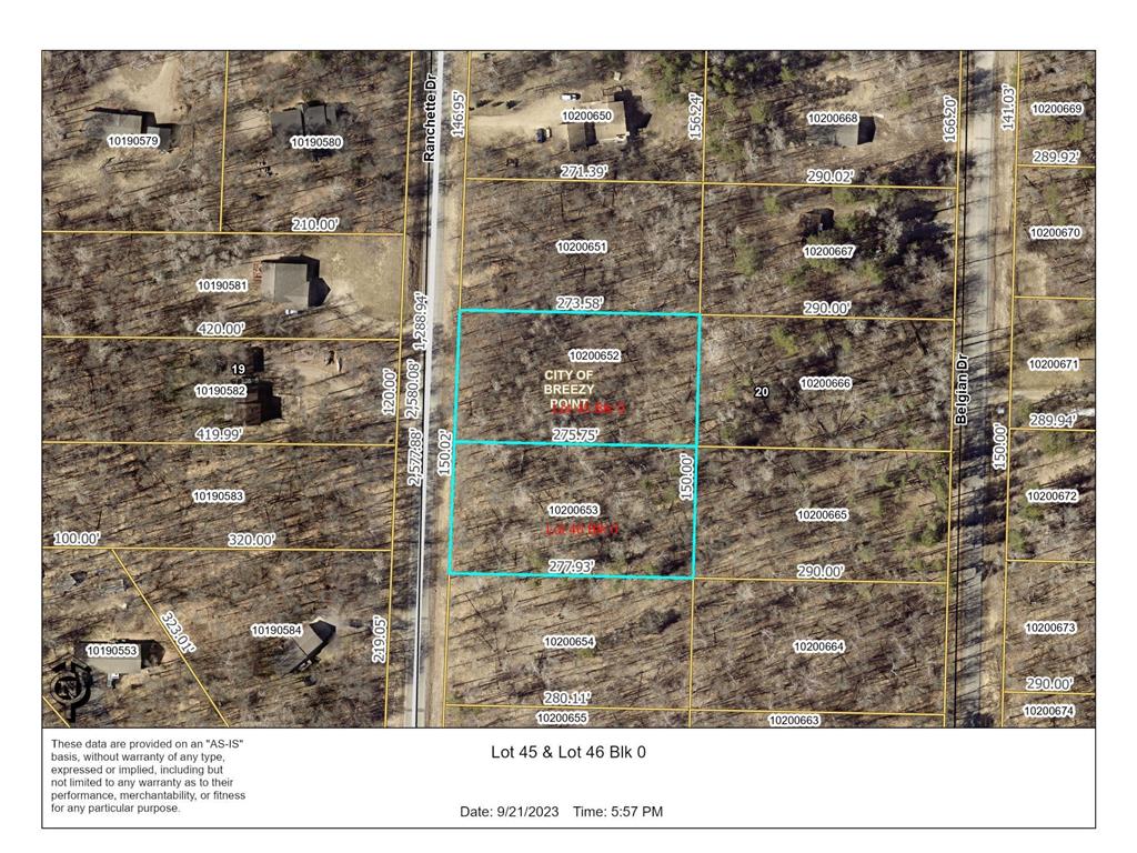 L45 L46 B0 Ranchette Drive Breezy Point MN 56472 6437455 image1