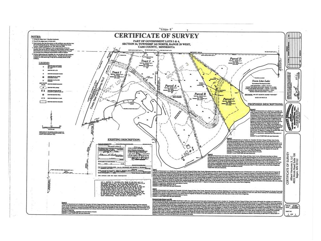 Parcel C Lake Breeze Lane NE, Longville, MN, 56655 MLS 6260464