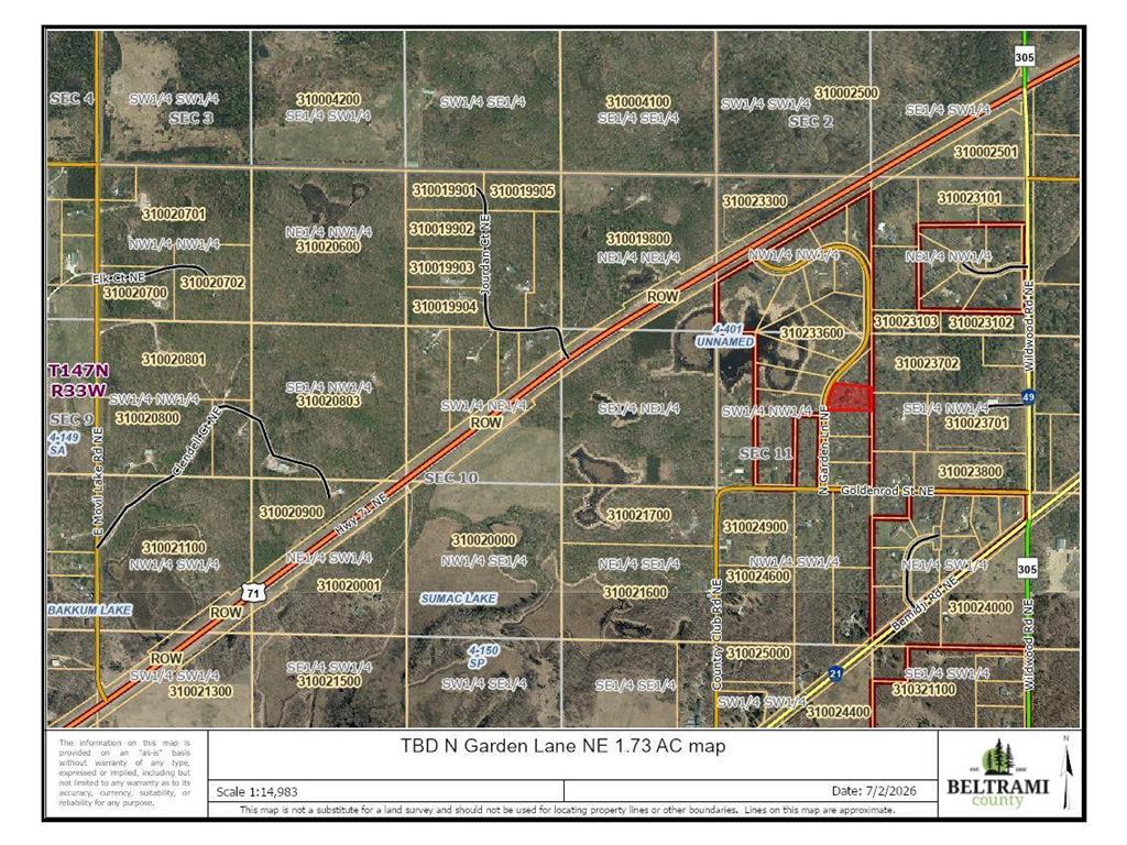 TBD 1.73ac N Garden Lane NE Northern Twp MN 56601 7105589 image2