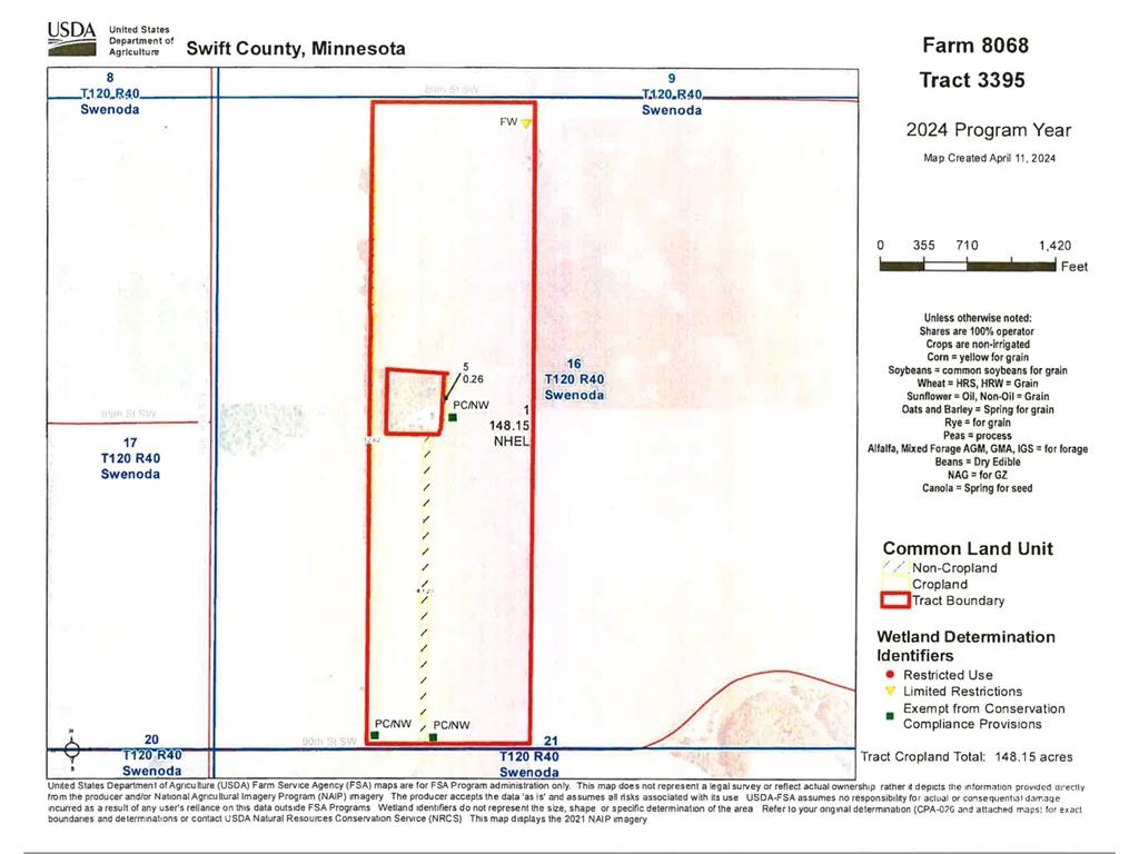 TBD 90th St Swenoda Twp MN 56215 7105327 image2