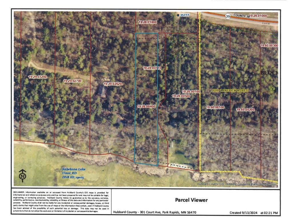 TBD County 39 Laporte MN 56461 - Kabekona Lake 6609827 image6