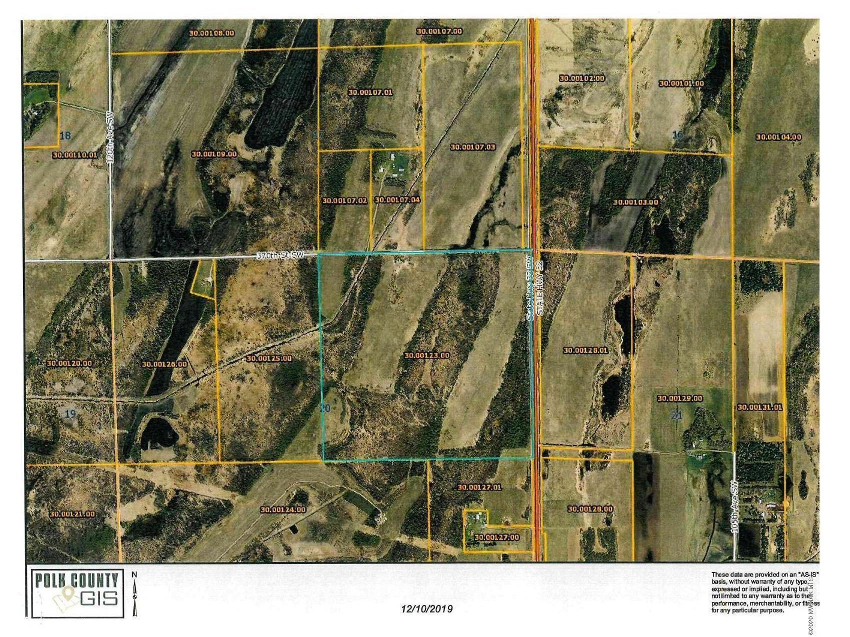 TBD Jct of Hwy 32 370th Street SW, Fertile, MN, 56540 MLS 5586415
